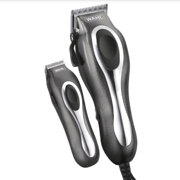 Wahl Deluxe Chrome Pro Complete Man's Hair Cutting Kit w/ Finishing Trimmer - Picture 3 of 13